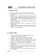 Preview for 66 page of Seg CR 105K Operating Instructions Manual