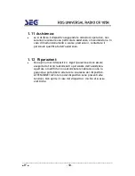 Preview for 86 page of Seg CR 105K Operating Instructions Manual