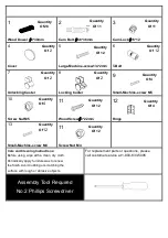 Preview for 3 page of SEI OC9665R0TX Assembly Instructions Manual