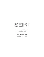 Preview for 20 page of Seiki SC-5100AU6A Installation Manual