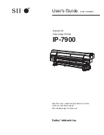 Preview for 1 page of Seiko I Infotech IP-7900 User Manual