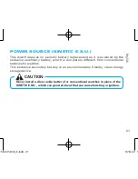 Preview for 21 page of Seiko 5D22 Instructions Manual