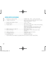 Preview for 22 page of Seiko 5D22 Instructions Manual