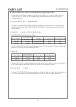 Preview for 5 page of Seiko V157A Parts List/Technical Manual