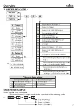 Preview for 4 page of Selec PID110 Operating Instructions Manual