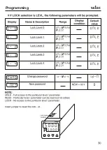 Preview for 32 page of Selec PID110 Operating Instructions Manual