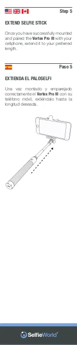 Preview for 7 page of SelfieWorld Vortex Pro III Instructions Manual