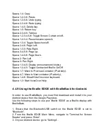 Preview for 57 page of SELVAS Healthcare Braille EDGE 40 User Manual