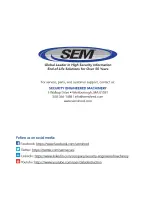 Preview for 35 page of SEM 800-1000 Series Operation And Maintenance Manual