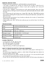 Preview for 3 page of Semilac Diament Operation Manual