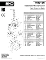 Preview for 64 page of Senco PC1010N Operating Instructions Manual