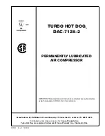 Senco TURBO HOT DOG DAC-7128-2 Manual preview