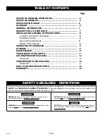 Preview for 2 page of Senco TURBO HOT DOG DAC-7128-2 Manual