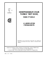 Preview for 19 page of Senco TURBO HOT DOG DAC-7128-2 Manual