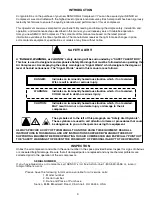 Preview for 3 page of Senco WARRANTY PC1108 Operating Instructions Manual