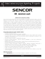 Preview for 50 page of Sencor SDA 312 User Manual