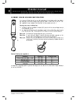 Preview for 16 page of Sencor SHB 4360-NAA1 Instruction Manual