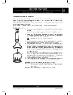 Preview for 17 page of Sencor SHB 4360-NAA1 Instruction Manual