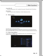 Preview for 33 page of Sencor SMP 9000 PRO User Manual