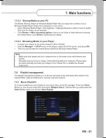 Preview for 43 page of Sencor SMP 9000 PRO User Manual