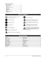 Preview for 2 page of Senix BLVE12-M Operator'S Manual