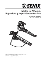 Preview for 16 page of Senix BLVE12-M Operator'S Manual