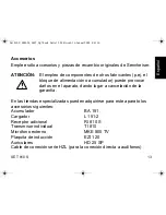 Preview for 105 page of Sennheiser Audiology Set 810 S Infra-red Instructions For Use Manual