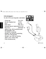 Preview for 116 page of Sennheiser Audiology Set 810 S Infra-red Instructions For Use Manual