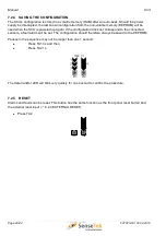 Preview for 40 page of SenseTek d-LIST SCU 800 Manual