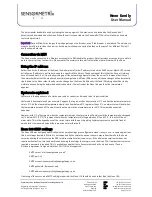 Preview for 37 page of SENSORMETRIX Neon 100 User Manual