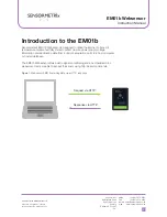 Preview for 4 page of SENSORMETRIX Websensor EM01b Instruction Manual