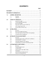 Preview for 5 page of SENSTAR PAS-120 Installation & Operation Manual