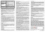 Preview for 2 page of Sentec V-Sign Sensor 2 Directions For Use