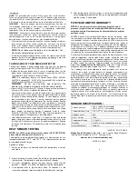 Preview for 4 page of Sentek SD-218-A Series User Manual