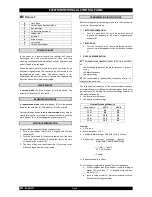 Preview for 8 page of Sentencia Chrono Installation & Operating Instructions Manual