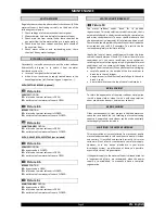 Preview for 9 page of Sentencia Chrono Installation & Operating Instructions Manual