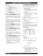 Preview for 16 page of Sentencia Chrono Installation & Operating Instructions Manual