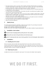 Preview for 12 page of Sentiotec IR-WP-100 Instructions For Assembly And Use