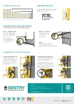 Preview for 2 page of SENTRY GUARDING SYSTEM 600 GUARDING Installation Manual