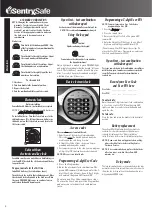 Preview for 4 page of SentrySafe FIRE SAFE Owner'S Manual