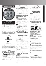 Preview for 5 page of SentrySafe FIRE SAFE Owner'S Manual