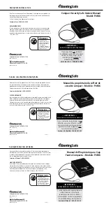 SentrySafe P005K Owner'S Manual preview