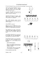 Preview for 12 page of Sequential Six-Trak Operation Manual