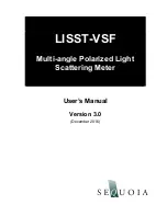 Sequoia LISST-VSF User Manual preview