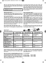 Preview for 8 page of Sera Precision air 110 plus Information For Use