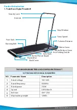 Preview for 3 page of SereneLife SLFTRD70 User Manual