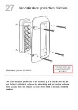 Preview for 27 page of Seriline Cidron Slimline VG3 Installation Manual