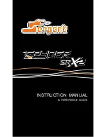 Serpent Spyder SRX2 Instruction Manual & Reference Manual preview