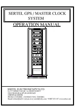 Preview for 1 page of SERTEL T-GPS-300 Operation Manual