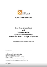 Preview for 1 page of Setma E09PO28000 Manual